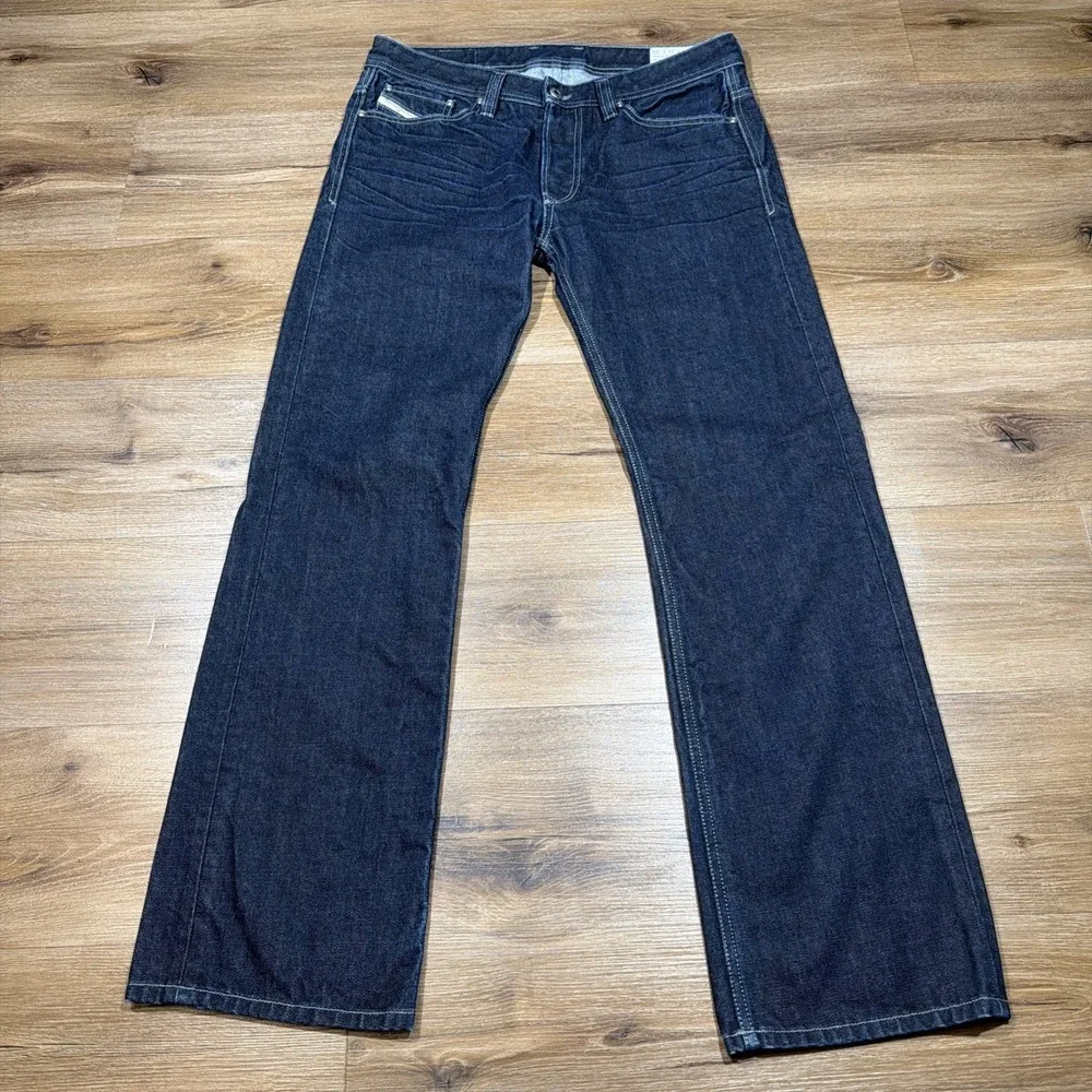 Diesel Jeans Mens 31 x 30 VIKER Regular Straight 0RZ29 Dark Blue Wash ORZ29
